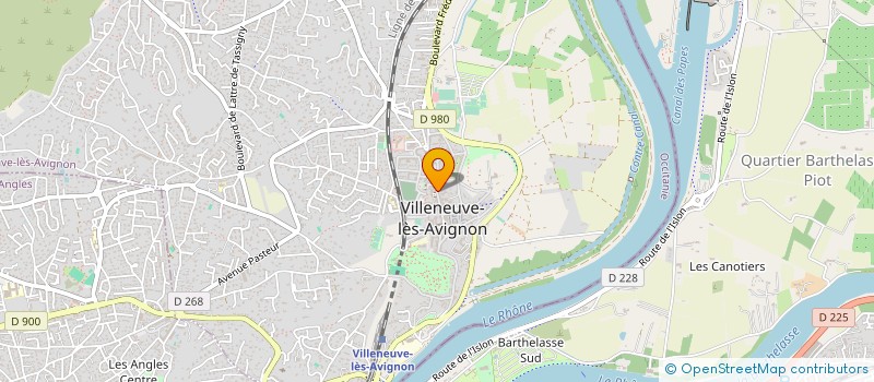 localisation de l'entreprise SCI 40 TER RUE DE LA REPUBLIQUE  VILLENEUVE-LES-AVIGNON