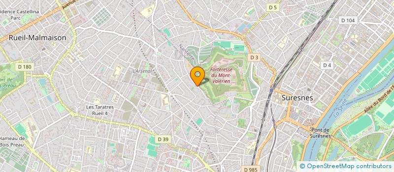 localisation de l'entreprise SCI 404 à RUEIL-MALMAISON