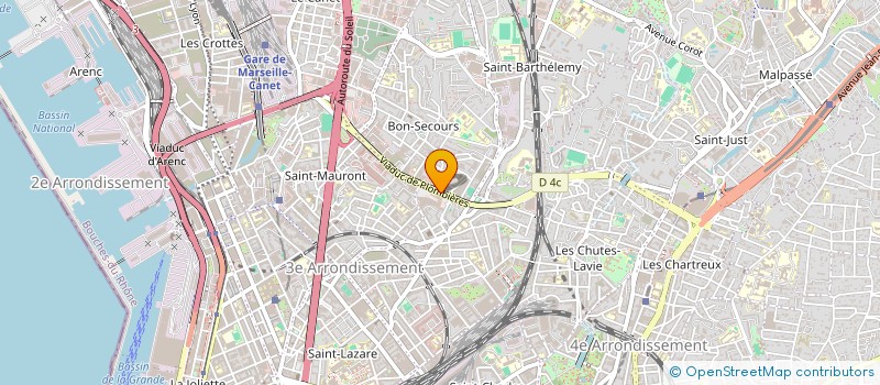 localisation de l'entreprise SCI 41 45 PLOMBIERES à MARSEILLE