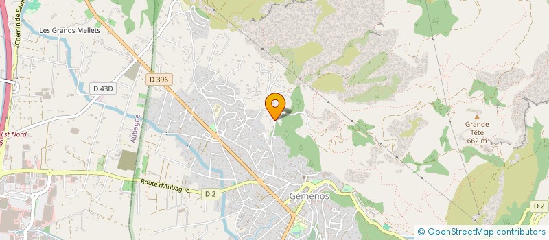 localisation de l'entreprise SCI 41  GEMENOS