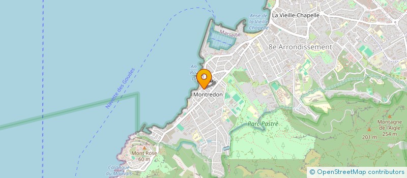 localisation de l'entreprise SCI 41 CABASSUD à MARSEILLE