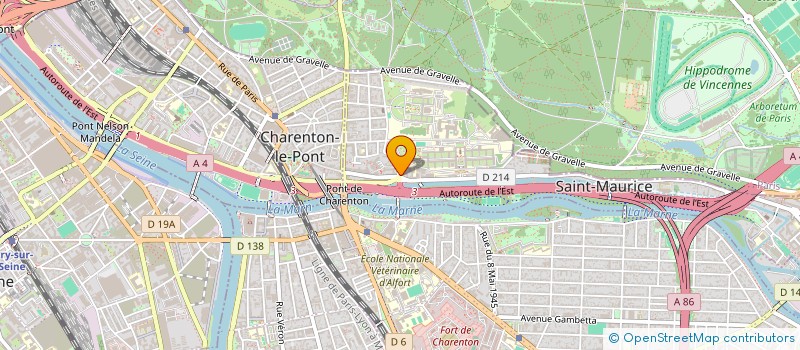 localisation de l'entreprise SCI 41 CAZES à SAINT-MAURICE