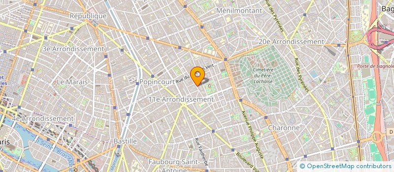 localisation de l'entreprise SCI 41 R DE LA LEGION ST DENIS  PARIS