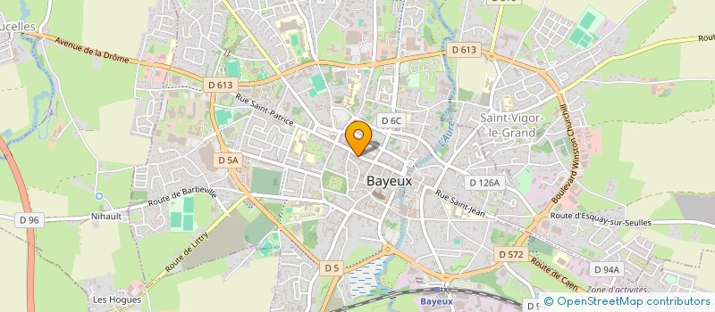 localisation de l'entreprise SCI 41 RUE SAINT MALO  BAYEUX