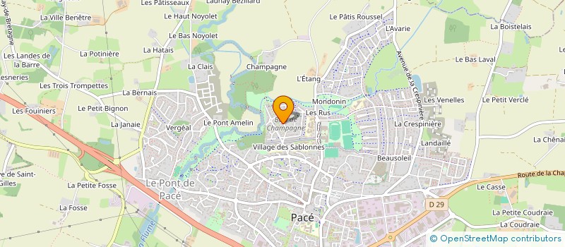 localisation de l'entreprise SCI 41E RI  DINARD