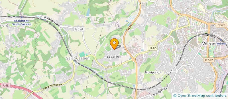 localisation de l'entreprise SCI 42  SAINT-CASSIEN