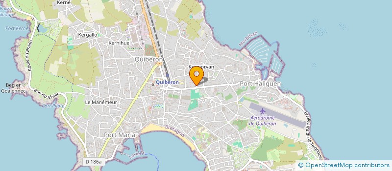 localisation de l'entreprise SCI 42  QUIBERON