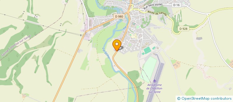 localisation de l'entreprise SCI 42 AV EDOUARD HERRIOT  CHATILLON-SUR-SEINE