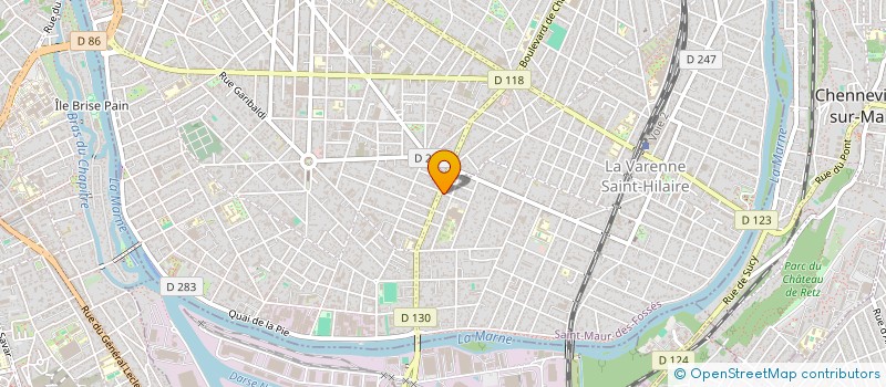 localisation de l'entreprise SCI 42 BERANGER à SAINT-MAUR-DES-FOSSES