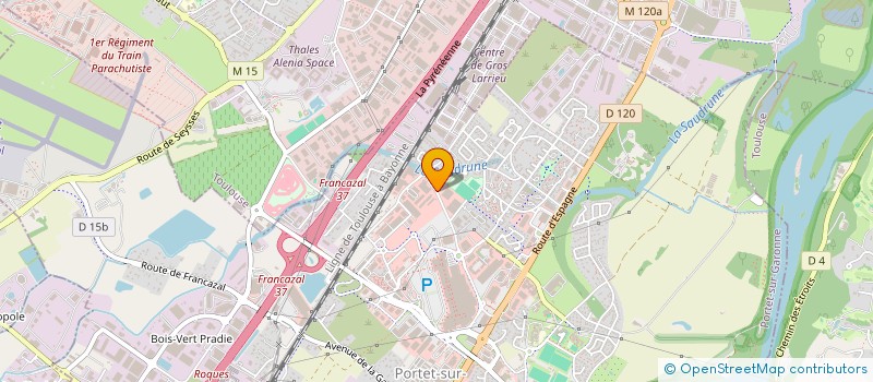 localisation de l'entreprise SCI 42 CHEMIN DES PALANQUES à PORTET-SUR-GARONNE