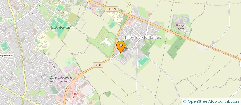 localisation de l'entreprise SCI 42 GRAND PLACE A ARRAS  TILLOY-LES-MOFFLAINES
