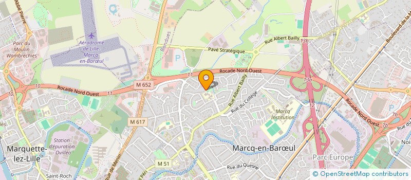 localisation de l'entreprise SCI 42 PHILIPPE DE COMINES à MARCQ-EN-BARŒUL