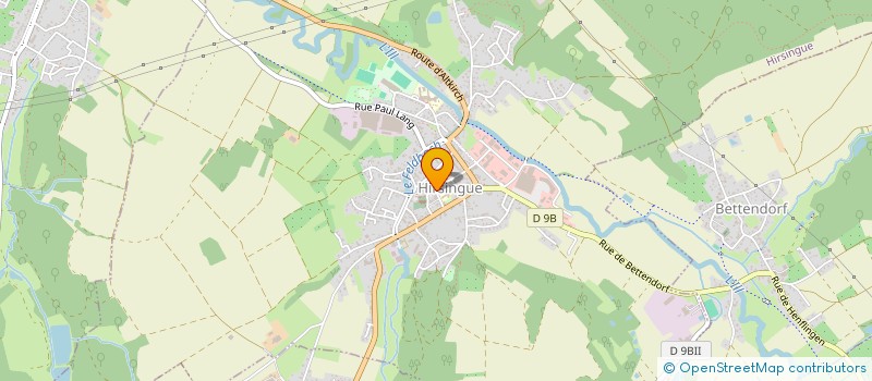 localisation de l'entreprise SCI 421  HIRSINGUE