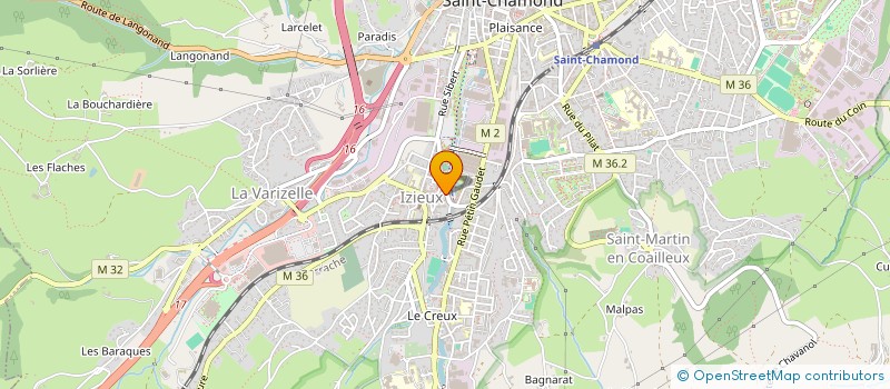 localisation de l'entreprise SCI 42MT  SAINT-CHAMOND