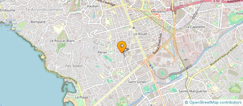 localisation de l'entreprise SCI 43 CR à MARSEILLE