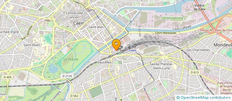 localisation de l'entreprise SCI 43 PIERRE GIRARD  CAEN