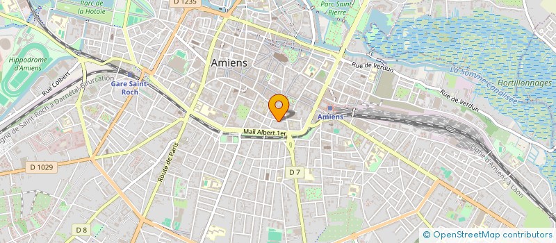 localisation de l'entreprise SCI 43 RUE DU HOCQUET à AMIENS