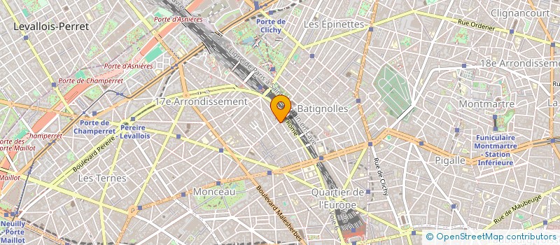 localisation de l'entreprise SCI 43 RUE DULONG  PARIS