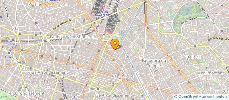 localisation de l'entreprise SCI 43 SAINT MARTIN  PARIS