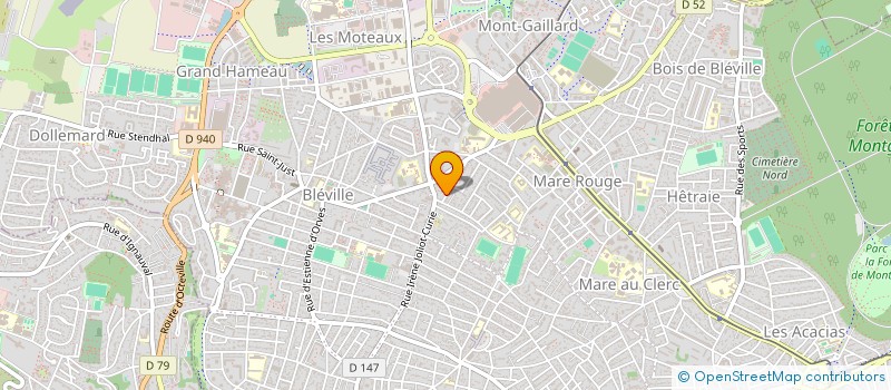 localisation de l'entreprise SCI 43 THIERS à LE HAVRE