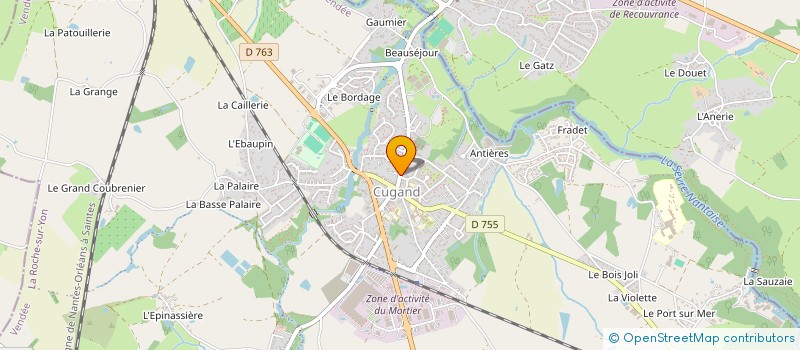 localisation de l'entreprise SCI 430  CUGAND