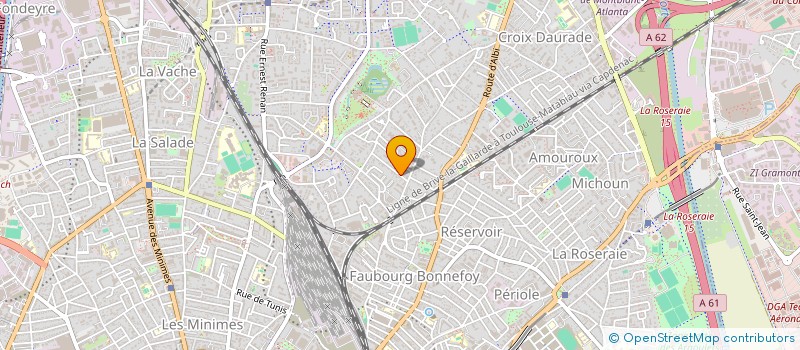 localisation de l'entreprise SCI 44 à TOULOUSE