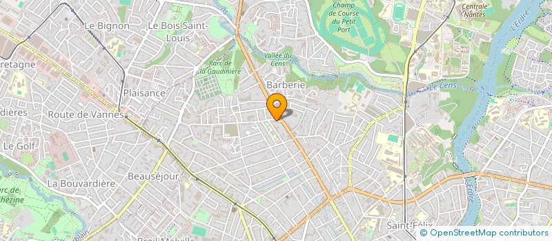 localisation de l'entreprise SCI 44-75 à NANTES
