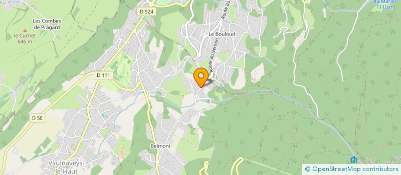 localisation de l'entreprise SCI 44  VAULNAVEYS-LE-HAUT