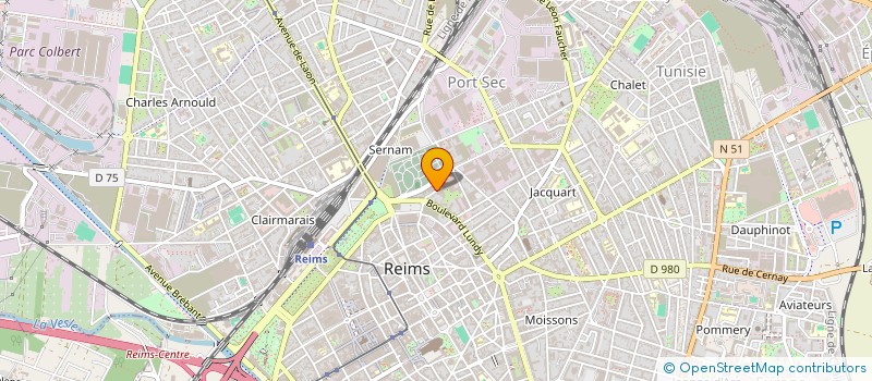 localisation de l'entreprise SCI 44 LUSSAC  PARIS