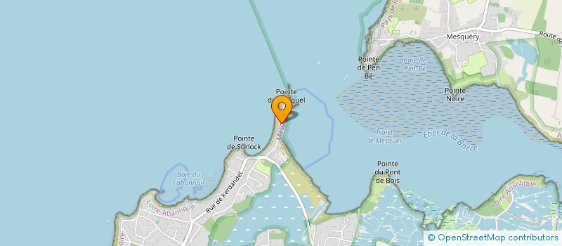 localisation de l'entreprise SCI 44 RUE D ANJOU  MESQUER