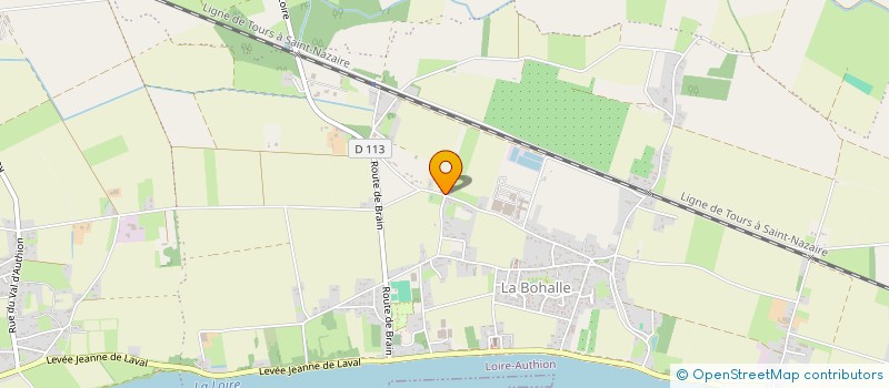 localisation de l'entreprise SCI 44 RUE LE HAUT CHEMIN  LOIRE-AUTHION