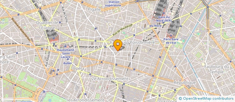 localisation de l'entreprise SCI 44 RUE RICHER  PARIS