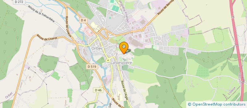 localisation de l'entreprise SCI 442  LA VESPIERE-FRIARDEL