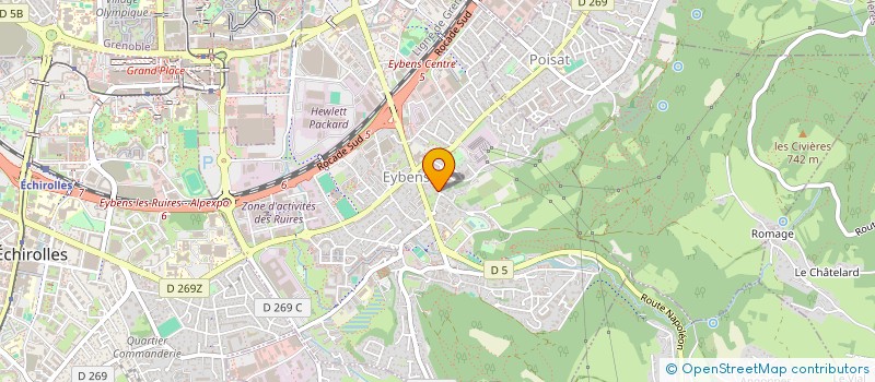 localisation de l'entreprise SCI 444 à EYBENS
