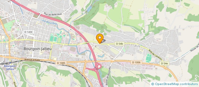 localisation de l'entreprise SCI 44R DE L HOTEL DE VILLE  RUY-MONTCEAU