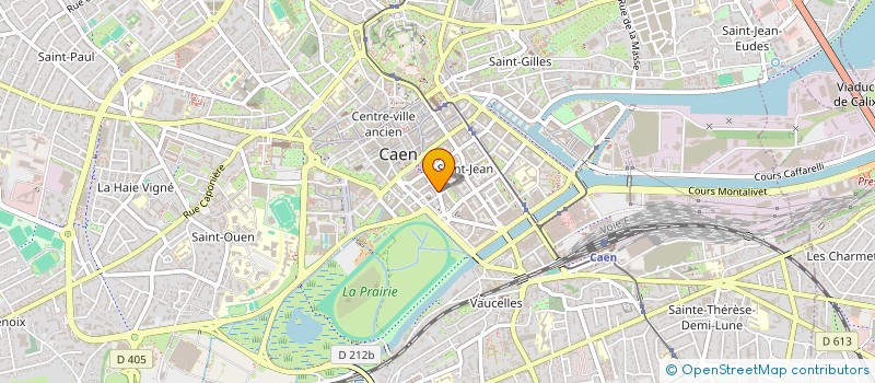 localisation de l'entreprise SCI 45  CAEN