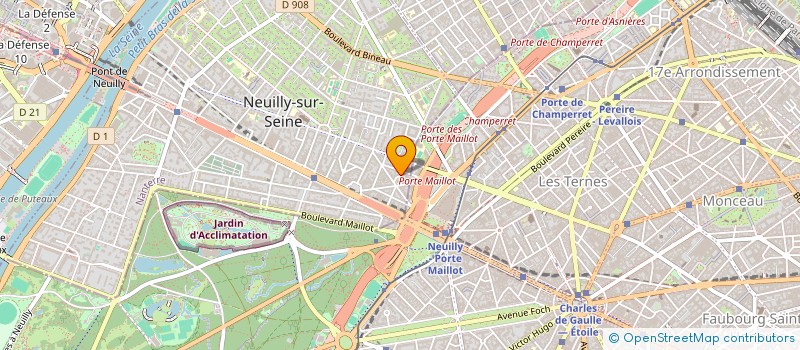 localisation de l'entreprise SCI 45-53 RUE BELLIARD à NEUILLY-SUR-SEINE