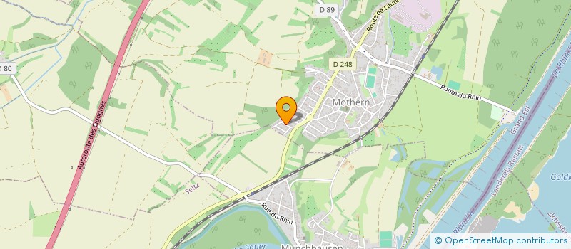 localisation de l'entreprise SCI 45  MOTHERN