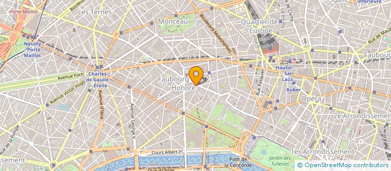 localisation de l'entreprise SCI 45 COLISEE  PARIS