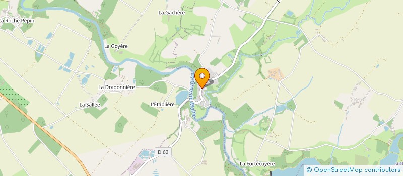 localisation de l'entreprise SCI 46 99  LA BOISSIERE-DE-MONTAIGU