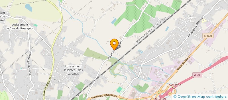 localisation de l'entreprise SCI 46 IMMO  MONTAUBAN