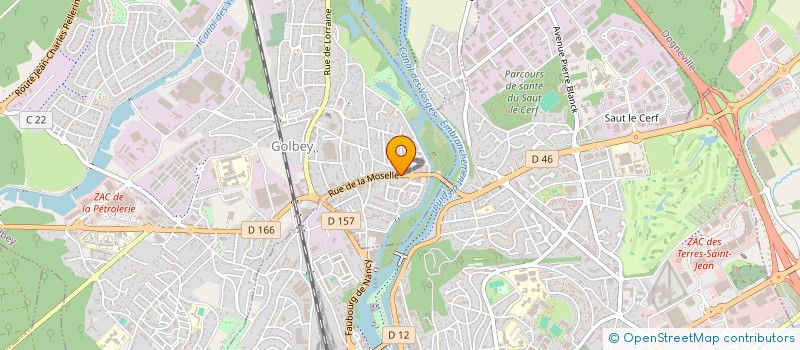 localisation de l'entreprise SCI 46 MOSELLE à GOLBEY