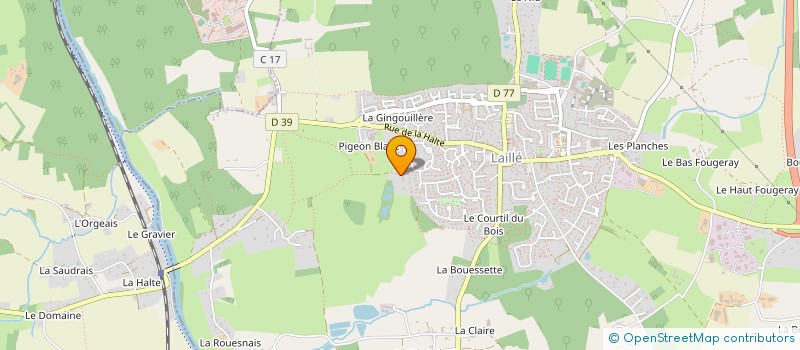 localisation de l'entreprise SCI 46 RUE DE LILLE  LAILLE