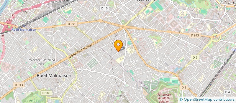 localisation de l'entreprise SCI 46 RUE DU DOCTEUR CHARCOT  NANTERRE