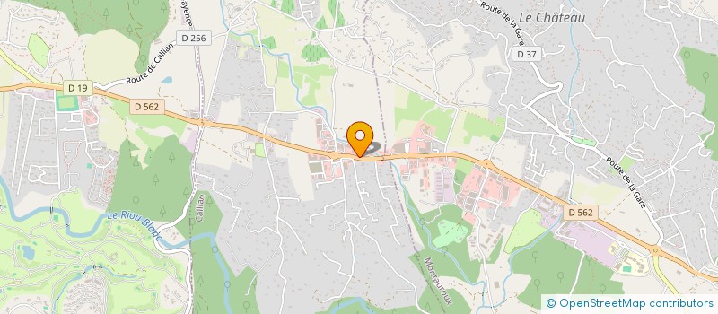 localisation de l'entreprise SCI 4622  MONTAUROUX