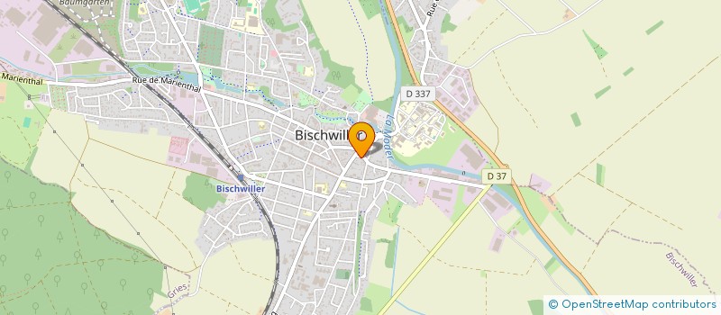 localisation de l'entreprise SCI 47 RUE CLEMENCEAU  BISCHWILLER