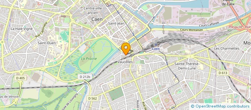 localisation de l'entreprise SCI 47 RUE ST SAUVEUR  CAEN