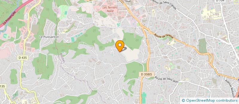 localisation de l'entreprise SCI 47 SOLEAU à ANTIBES