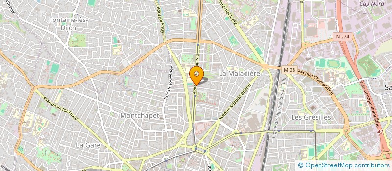 localisation de l'entreprise SCI 48 AVENUE DU DRAPEAU à DIJON