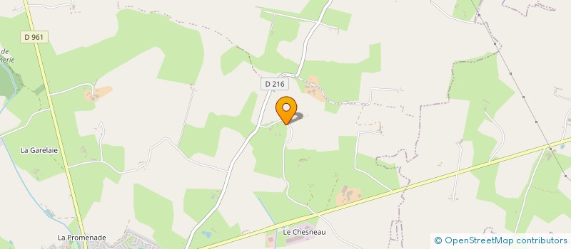 localisation de l'entreprise SCI 48 RUE DE LA PARCHEMINERIE  CHENILLE-CHAMPTEUSSE